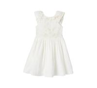 VERTBAUDET Robe de cérémonie brodée Fleurs irisées Fille Blanc 12A
