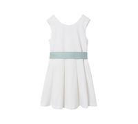 VERTBAUDET Robe de cérémonie Fille Motifs Fleurs Aquarelle à la Base Blanc 12A