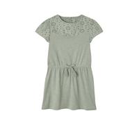 VERTBAUDET Robe détails en Broderie Anglaise Fille Vert Sauge 12A