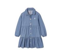 VERTBAUDET Robe en Denim léger Fille Bleu Moyen 5A