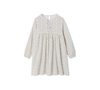 VERTBAUDET Robe en Gaze de Coton avec Noeuds Fantaisie Fille écru 10A