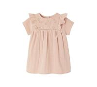 VERTBAUDET Robe en Gaze de Coton Naissance Rose 6M(67CM)
