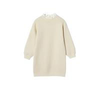 VERTBAUDET Robe en Maille Fine col en Broderie Anglaise Fille écru irisé 8A