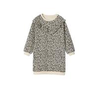 VERTBAUDET Robe en Molleton à Volant Fille Léopard 6A