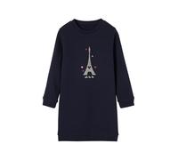 VERTBAUDET Robe en Molleton Fille Marine 8A