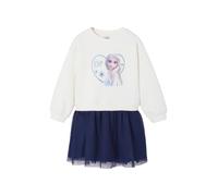 VERTBAUDET Robe Fille Reine des Neiges Manches Longues Tulle