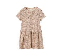 VERTBAUDET Robe imprimée Fille Beige imprimé 10A