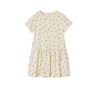 Robe imprimée fille manches courtes vanille 10A