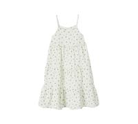 VERTBAUDET Robe Longue à Bretelles en Gaze de Coton Fille écru 10A