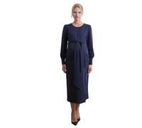 VERTBAUDET Robe Longue de Grossesse Effet drapé Marine 40