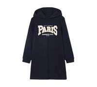 VERTBAUDET Robe Molleton à Capuche Fille détails Fantaisie Marine 5A