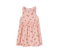 VERTBAUDET Robe sans Manches imprimée à nouettes Fille Rose poudré 4A