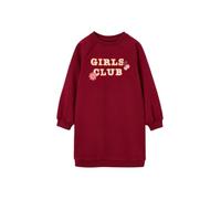 Robe sweat fille rouge 6A