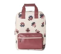 VERTBAUDET Sac à Dos Fille Motifs Fleurs Coeurs blush TU