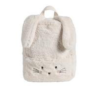 VERTBAUDET Sac à Dos Maternelle Lapinou en Imitation Fourrure écru TU