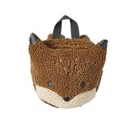 VERTBAUDET Sac à dos renard en sherpa enfant roux TU