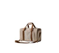 VERTBAUDET Sac à Dos Transport Animal rayé Beige TU