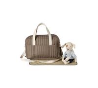VERTBAUDET Sac à Langer à Bandoulière et Poches avec Tapis Olive TU