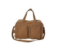 VERTBAUDET Sac à langer multipoches en gaze de coton Family L caramel TU