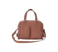 VERTBAUDET Sac à langer multipoches en gaze de coton Family Terracota TU