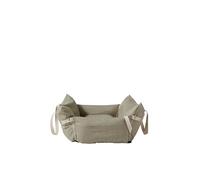 VERTBAUDET Sac de Transport Voiture 2 en 1 pour Chien rayé Vert TU