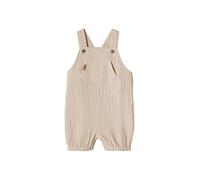 VERTBAUDET Salopette bébé naissance en gaze de coton doublée beige 6M(67CM)