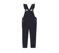 VERTBAUDET Salopette fille velours bretelles à volants anthracite 9A