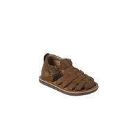 VERTBAUDET Sandales fermées à boucle cuir bébé marron 23