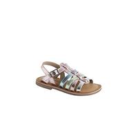 VERTBAUDET Sandales multi-brides cuir enfant collection maternelle lilas 26