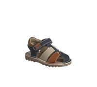Sandales scratchées cuir enfant collection maternelle lot bleu 28