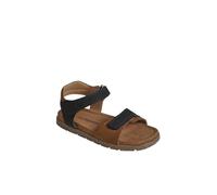 VERTBAUDET Sandales scratchées cuir enfant collection maternelle marine 27