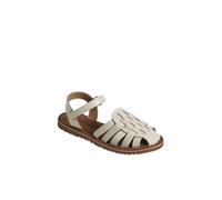 VERTBAUDET Sandales scratchées cuir enfant écru 38