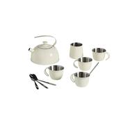 VERTBAUDET Service à thé en métal écru TU