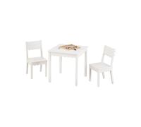 VERTBAUDET Set table + 2 chaises enfant Feston blanc TU