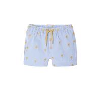 VERTBAUDET Short de Bain imprimé bébé garçon Rayé Bleu Ciel/Blanc 12M(74CM)