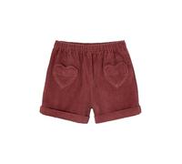 VERTBAUDET Short en Velours Poches Coeur Fille