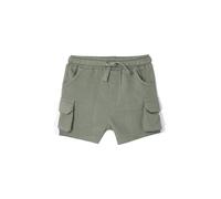 VERTBAUDET Short Style Battle bébé en Molleton texturé Kaki 18M(81CM)