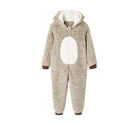VERTBAUDET Surpyjama Renne garçon Effet Peluche Noel Mixed Beige 4A