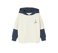 VERTBAUDET Sweat à Capuche Effet 2 en 1 Print placé garçon écru 14A