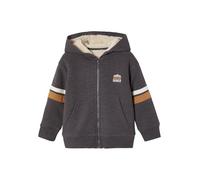 VERTBAUDET Sweat à Capuche zippé garçon doublé Sherpa Anthracite 2A