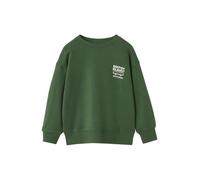 VERTBAUDET Sweat Couleur Motif Poitrine Basics garçon Vert 8A