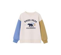 VERTBAUDET Sweat garçon col Rond Manches lo Multicolore 8A