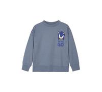 VERTBAUDET Sweat garçon Sonic® The Hedgehog Bleu grisé 4A