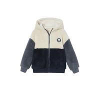 VERTBAUDET Sweat Garçon Zippé à Capuche en Sherpa Coloblock