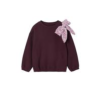 VERTBAUDET Sweat Noeud en Sequins Fille Prune 10A