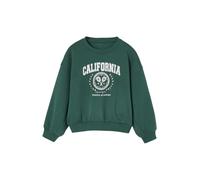VERTBAUDET Sweat Oversize Sport Fille Vert 4A