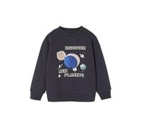 VERTBAUDET Sweat Planètes Sequins Garçon Réversible Col Rond