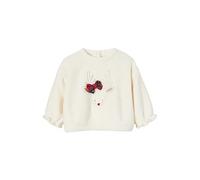 VERTBAUDET Sweat Renne bébé en Imitation Fourrure écru 12M(74CM)