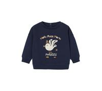 VERTBAUDET Sweat-Shirt Motif Animal bébé Marine 3M(60CM)