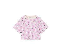 VERTBAUDET T-Shirt Fille Cropped Manches Courtes écru 12A